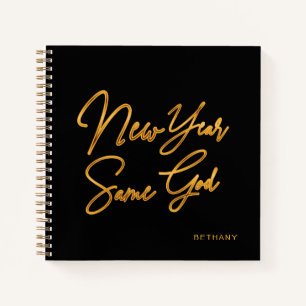 New Year Same God Notebook