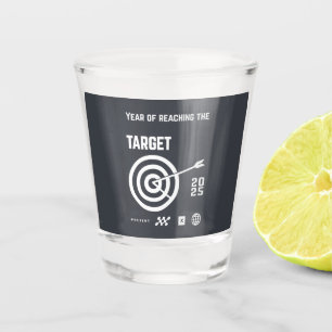 new year shot glass