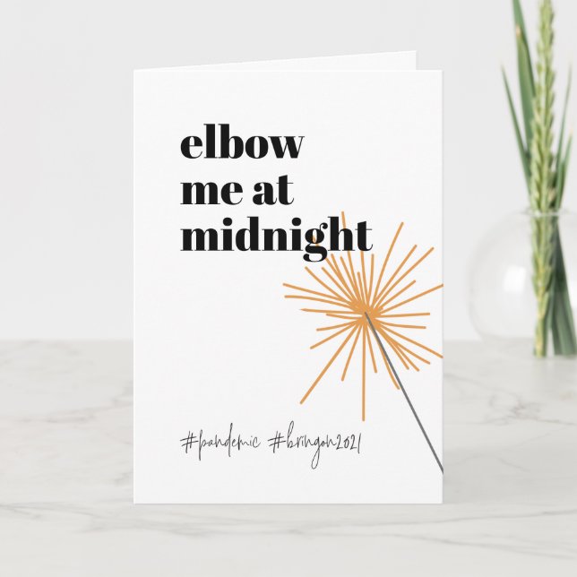 New Year Socially Distant 2020 Do-Over Funny Humou Holiday Card (Front)