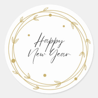 New Year Sticker
