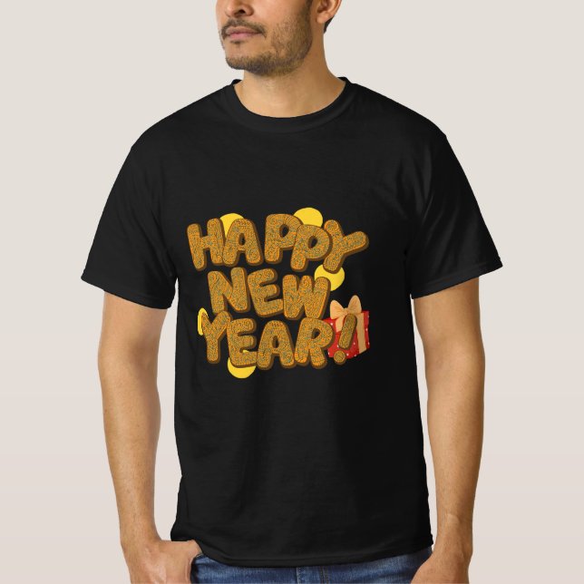new year t-shirt design (Front)