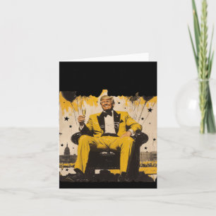 New Year Trump 2025  Card