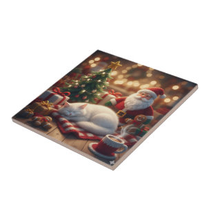 New Year's atmosphere Tile