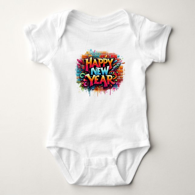 New Years Baby Bodysuit (Front)