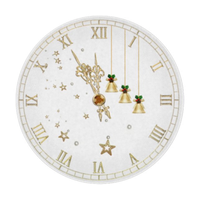 New Year's Charcuterie Cutting Board (Front)