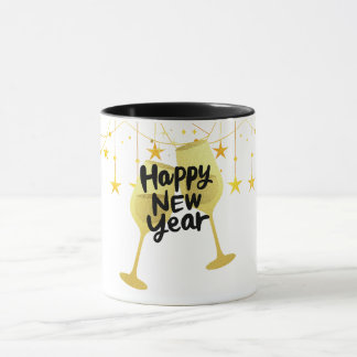 New Year's Cup: Celebrate Start with Style Mug
