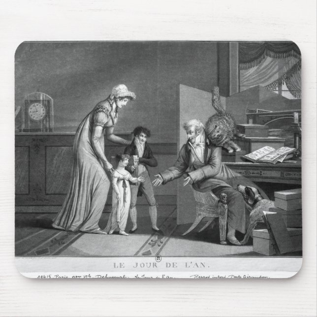 New Year's Day, 1807 Mouse Pad (Front)