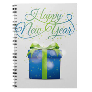 New Years Day Celebration Notebook