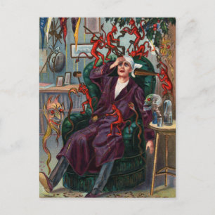 New Year's Demons Postcard