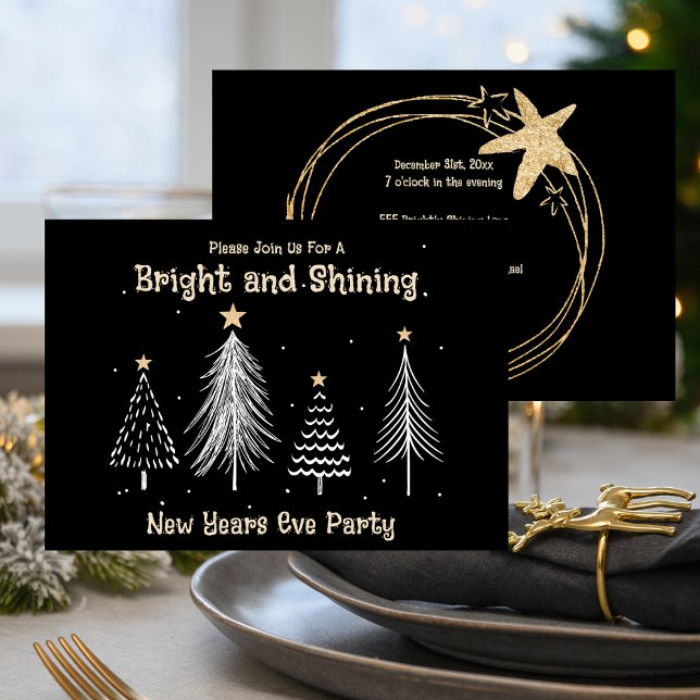 New Years Eve Black and Gold Holiday Party (New Years Eve Black and Gold Holiday Party)