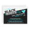 New Years Eve Black and White Party Invitations