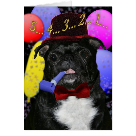 New Years Eve card