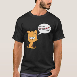 New Year's Eve  Cat Pajama Happy New Year 2023 T-Shirt