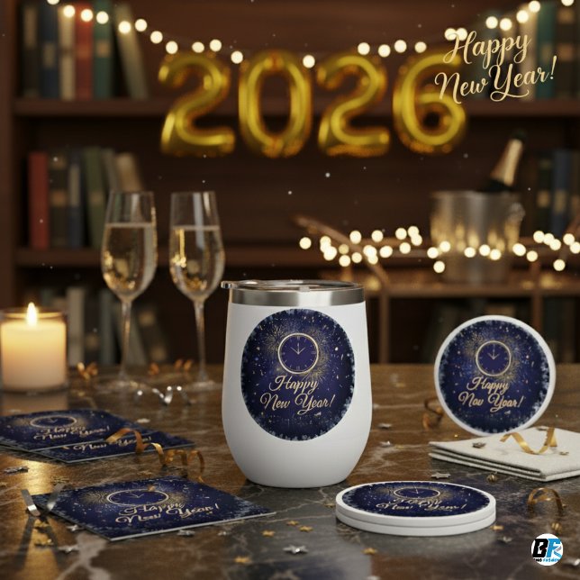 New Year's Eve Celebration Clock & Fireworks  (Creator Uploaded)
