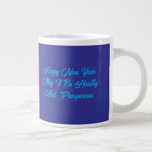 New Year's Eve Celebration El Año Viejo Large Coffee Mug