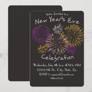 New Year's Eve Celebration Invitation