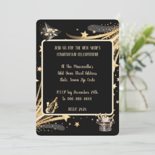 New Year's Eve Celebration Invitation