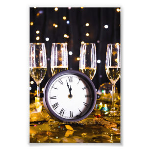 New Year's Eve celebration SlipperyJoe's champagne Photo Print