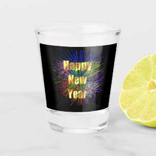 New Year's Eve / Day Holiday Party Shot Glass