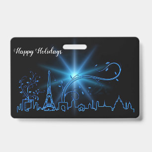 New Year's eve in Paris     Badge