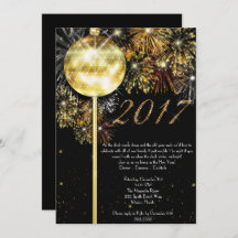 New Year's Eve Invitation, New Year's Eve
