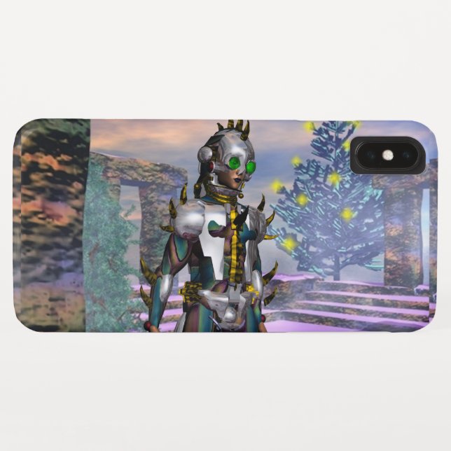 NEW YEAR'S EVE OF A CYBORG Case-Mate iPhone CASE (Back (Horizontal))