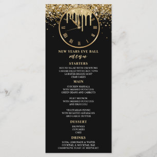 New Years Eve Party Dinner Menu