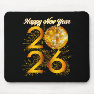 New Years Eve Party - Happy New Year 2026 Long Sle Mouse Pad