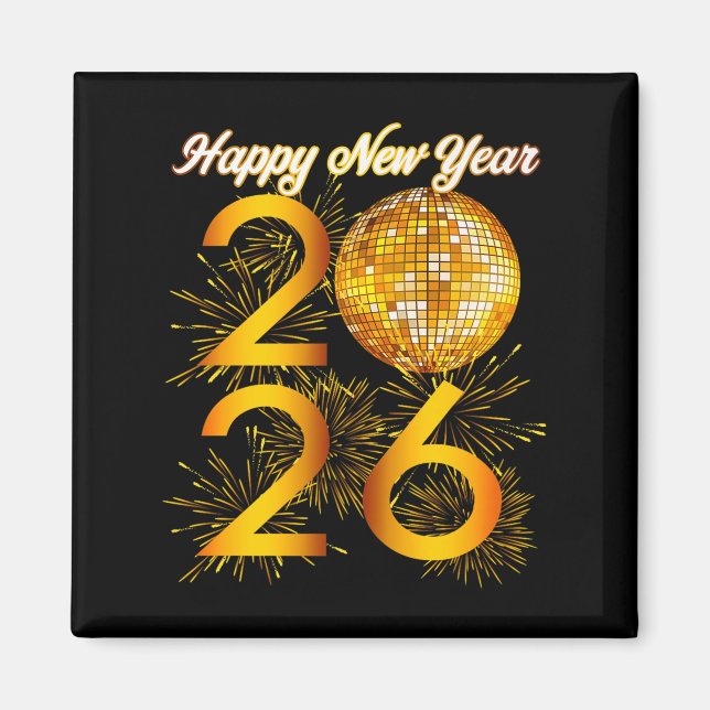 New Years Eve Party - Happy New Year 2026 Premium  Magnet (Front)
