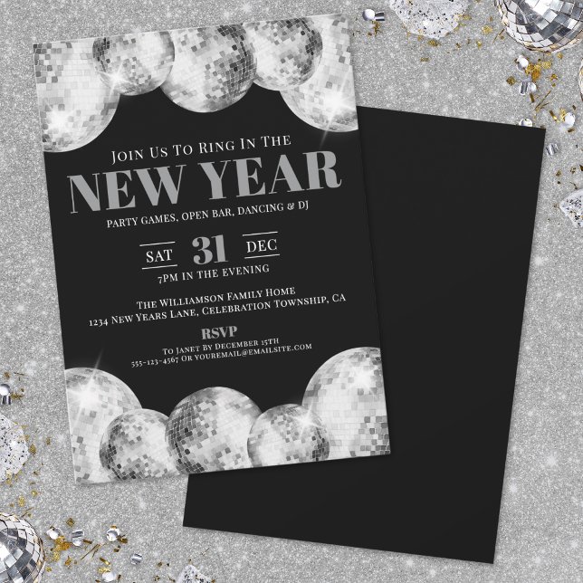 New Year's Eve Party Invitation (New Year's Eve Party Invitation)
