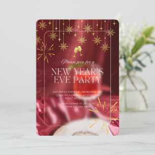 New Year's Eve Party  Invitation