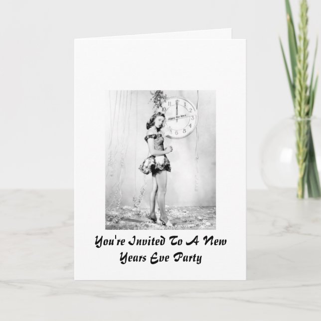 New Years Eve Party Invitation. Invitation (Front)