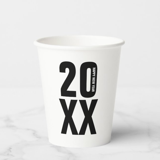 New Years Eve Party Paper Cups (Front)