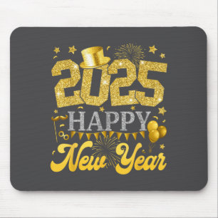 New Years Eve Party Supplies 2025 Happy New Year F Mouse Pad