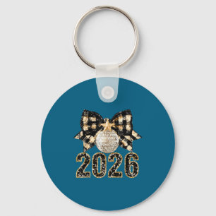 New Years Eve Party Supplies 2026 Happy New Year F Keychain