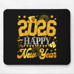 New Years Eve Party Supplies 2026 Happy New Year F Mouse Pad
