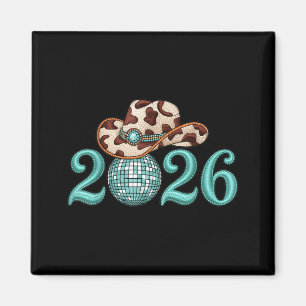 New Years Eve Party Supplies 2026 Western Nk Cowgi Magnet