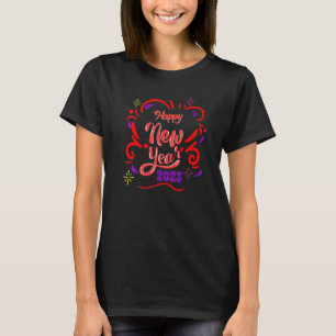 New Years Eve Party Supplies Kids NYE 2023 Happy N T-Shirt
