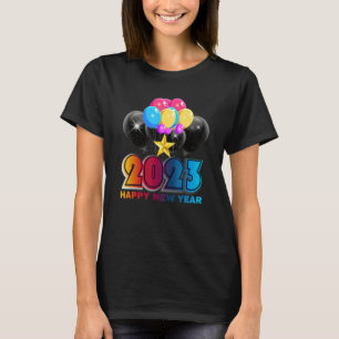 New Years Eve Party Supplies Kids NYE 2023 Happy N T-Shirt