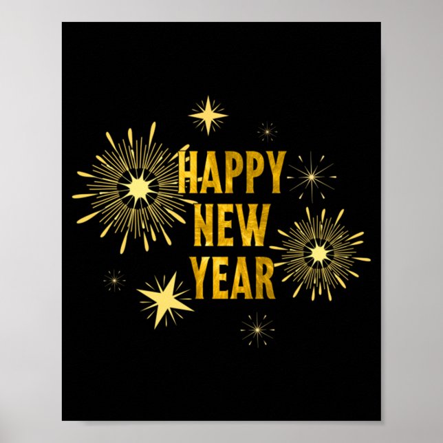 New Years Eve Party Supplies NYE 2023 Happy New Ye Poster (Front)