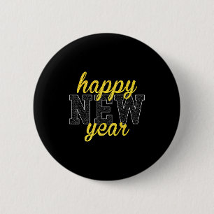 New Years Eve Party Supplies Nye Matching Happy Ne 2 Inch Round Button