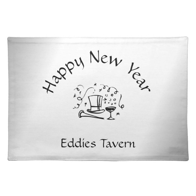 New Years Eve Placemat (Front)