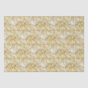 New Year's Eve with champagne glasses   Tissue Paper