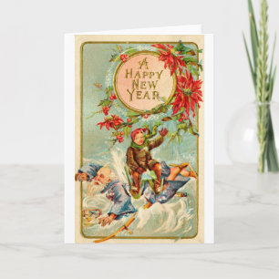 New Years Greeting card
