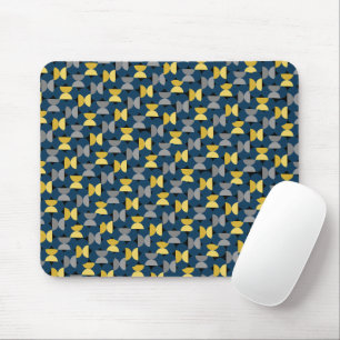 New Year's Herringbone Mouse Pad