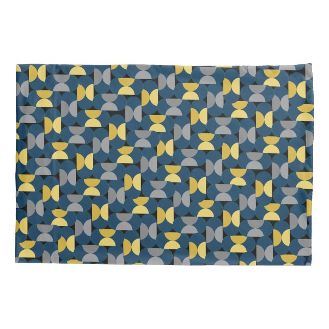 New Year's Herringbone Pillowcase (Back)