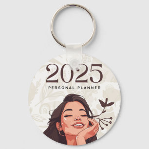 New Year's Keychain