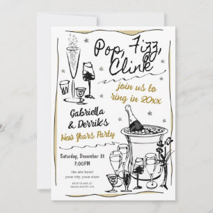 New Years Party Invitation