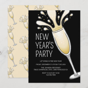 New Years Party Invitation