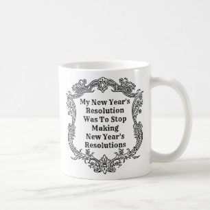 New Year's Resolution - A MisterP Mug